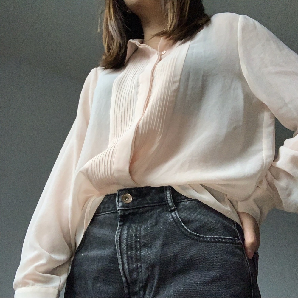 See through blouse